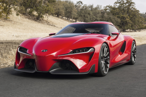 Обои Toyota FT-1 Concept 480x320