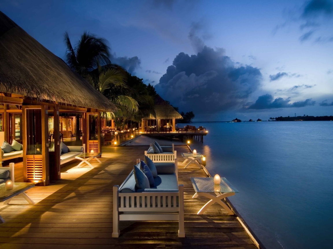 Das 5 Star Conrad Maldives Rangali Resort Wallpaper 1152x864