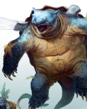 Das Monster Turtle Wallpaper 128x160