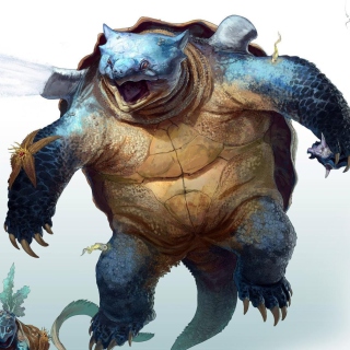 Kostenloses Monster Turtle Wallpaper für iPad 3