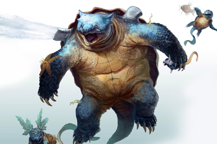 Fondo de pantalla Monster Turtle