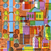 Town Illustration and Clipart wallpaper 208x208