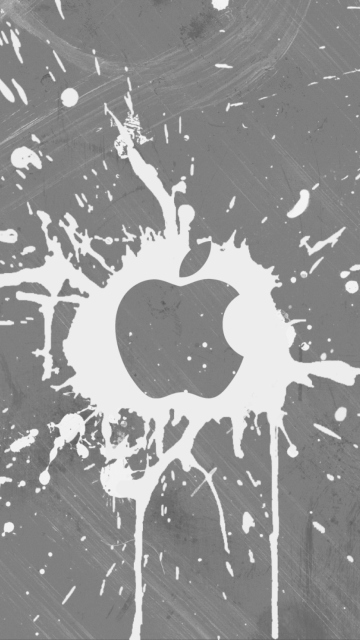 Apple Splash Logo wallpaper 360x640