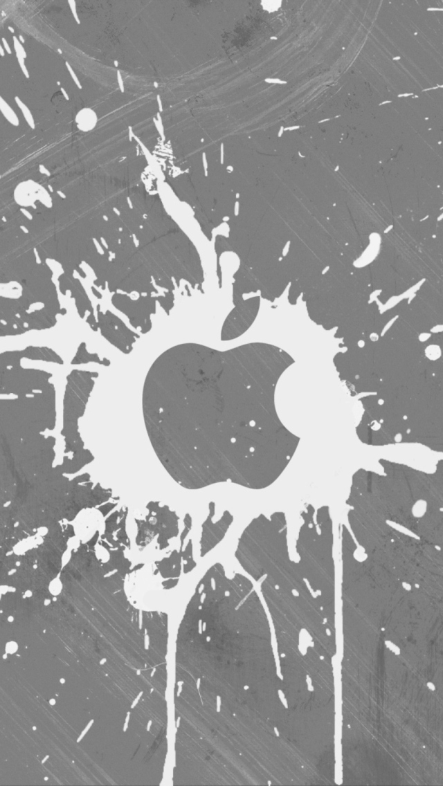 Das Apple Splash Logo Wallpaper 640x1136