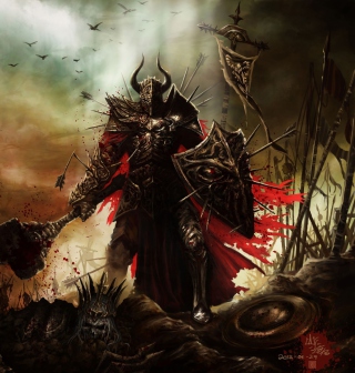 Diablo III Warrior - Fondos de pantalla gratis para 1024x1024