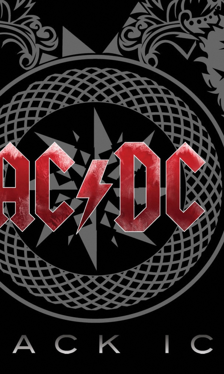 Картинка AC/DC для телефона и на рабочий стол 768x1280