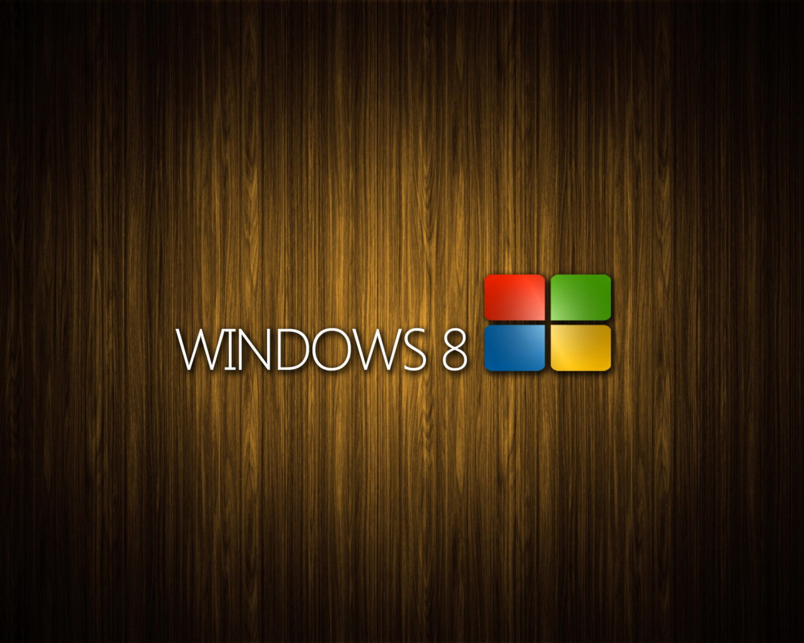 Fondo de pantalla Windows 8 Wooden Emblem 1600x1280