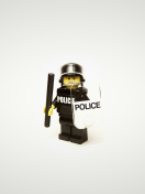 Police Lego screenshot #1 132x176