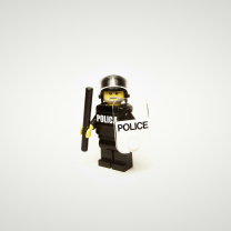 Fondo de pantalla Police Lego 208x208