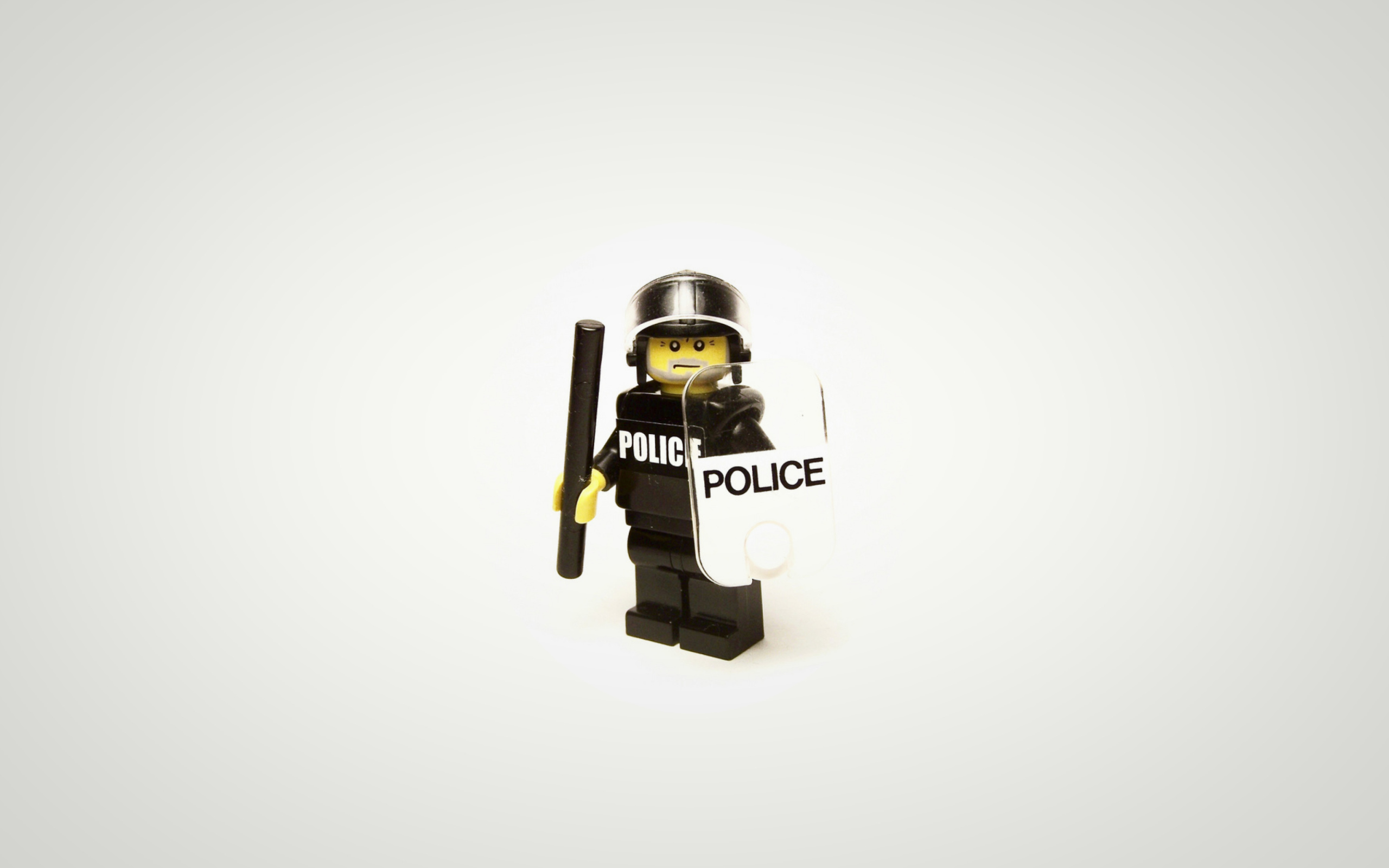 Police Lego wallpaper 2560x1600