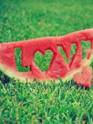 Screenshot №1 pro téma Love Watermelon 132x176