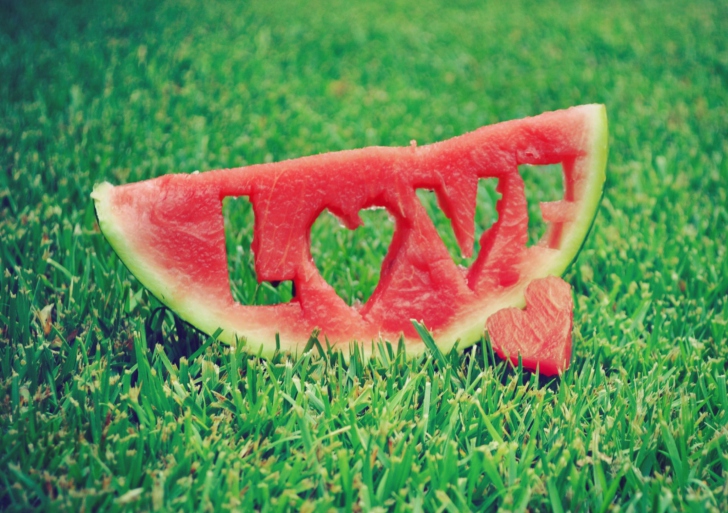 Screenshot №1 pro téma Love Watermelon
