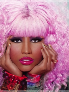 Das Nicki Minaj Wallpaper 240x320
