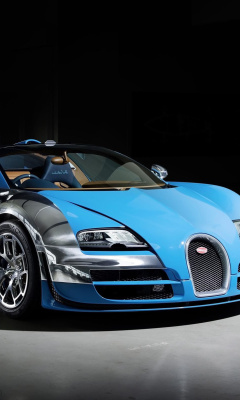 Обои Bugatti Veyron Grand Sport Vitesse Roadster 240x400