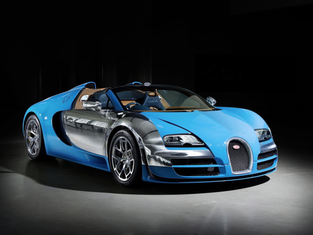 Fondo de pantalla Bugatti Veyron Grand Sport Vitesse Roadster 640x480