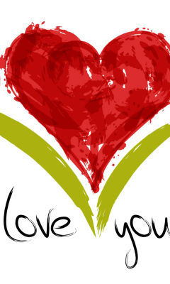 Love You wallpaper 240x400