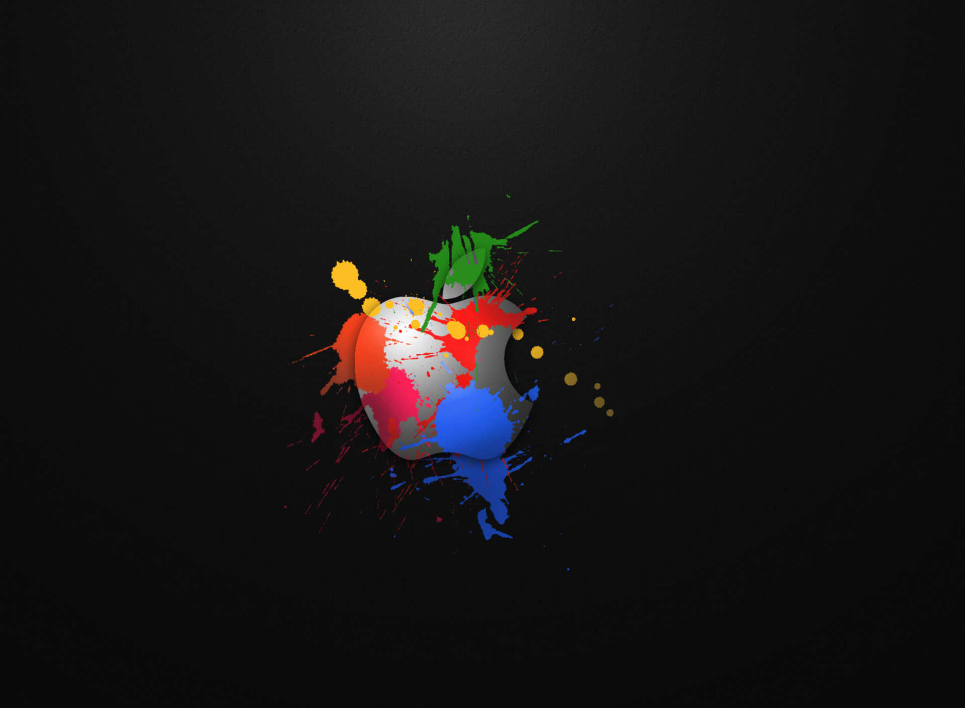 Das Apple Dark Wallpaper 1920x1408