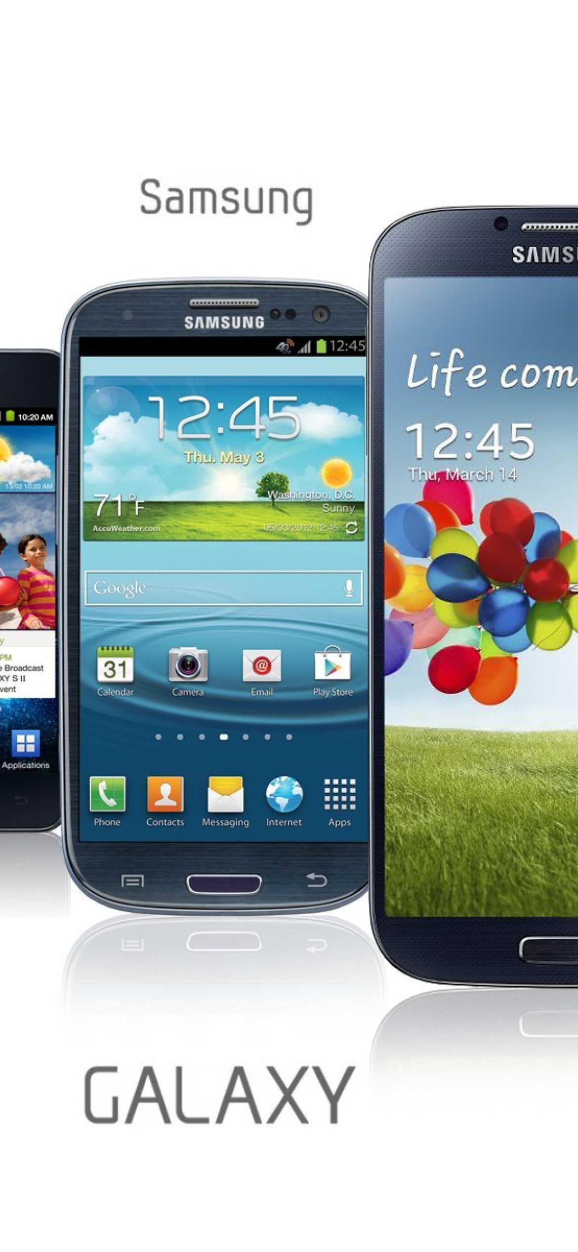 Samsung Smartphones S1, S2, S3, S4 screenshot #1 1170x2532