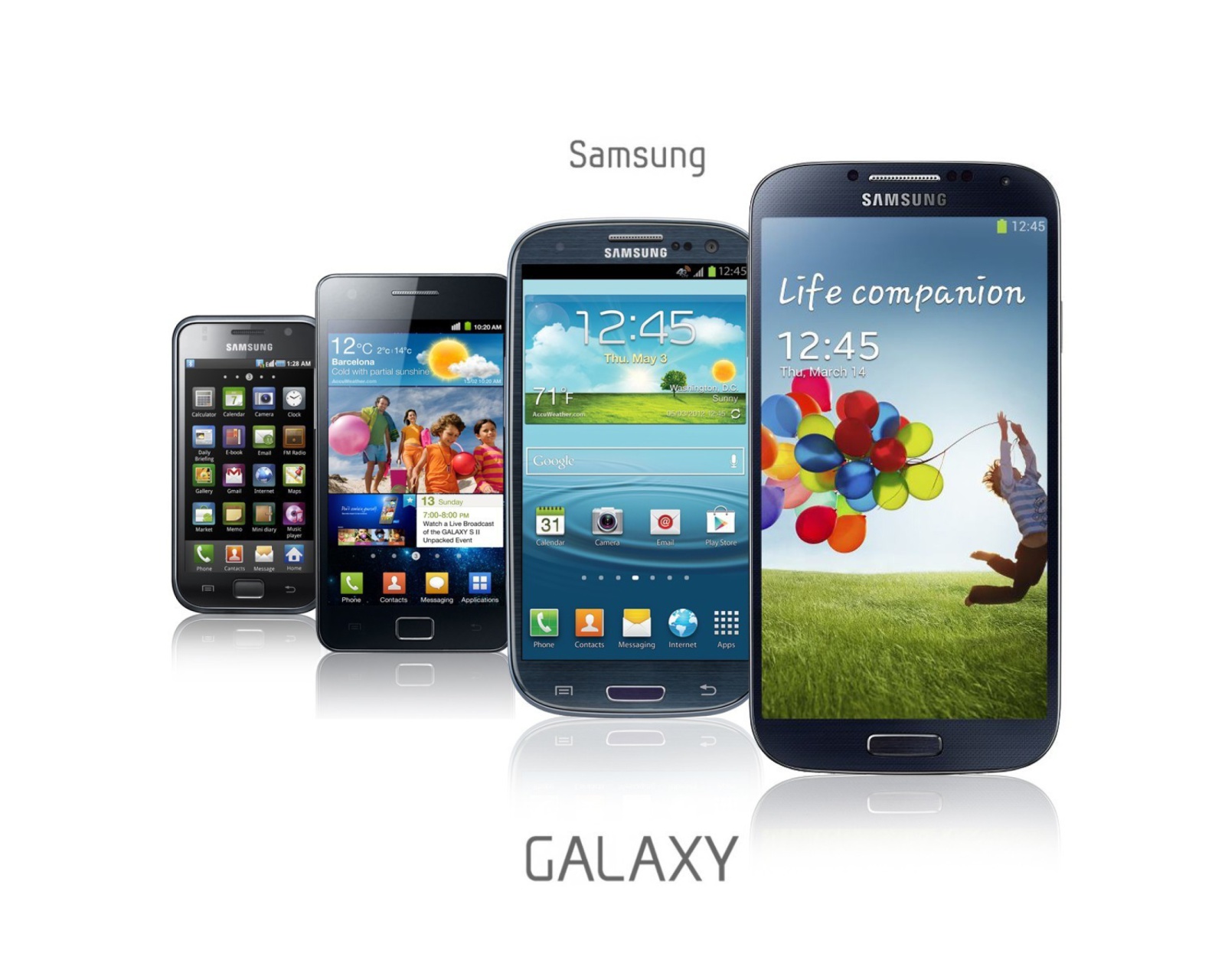 Sfondi Samsung Smartphones S1, S2, S3, S4 1600x1280