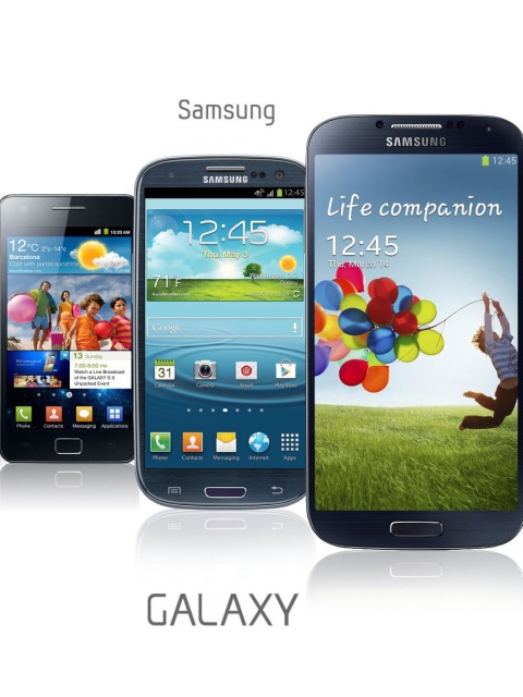 Samsung Smartphones S1, S2, S3, S4 screenshot #1 480x640