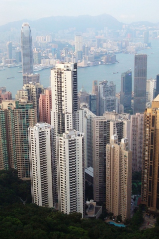 Hong Kong wallpaper 320x480