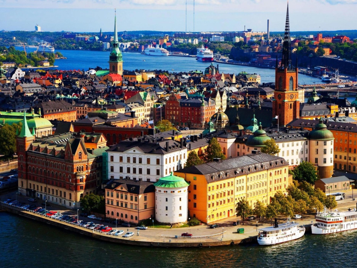 Fondo de pantalla Stockholm - Sweden 1152x864