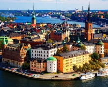 Обои Stockholm - Sweden 220x176