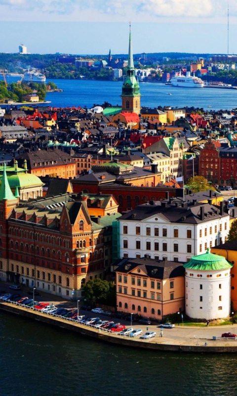 Fondo de pantalla Stockholm - Sweden 480x800