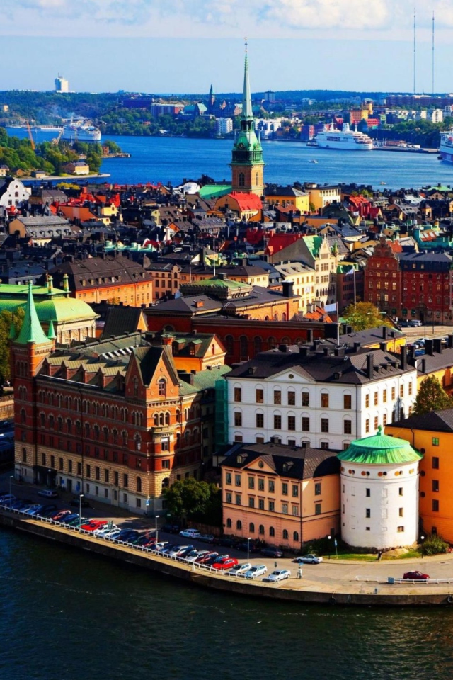 Fondo de pantalla Stockholm - Sweden 640x960