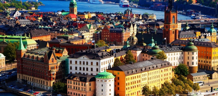 Stockholm - Sweden wallpaper 720x320