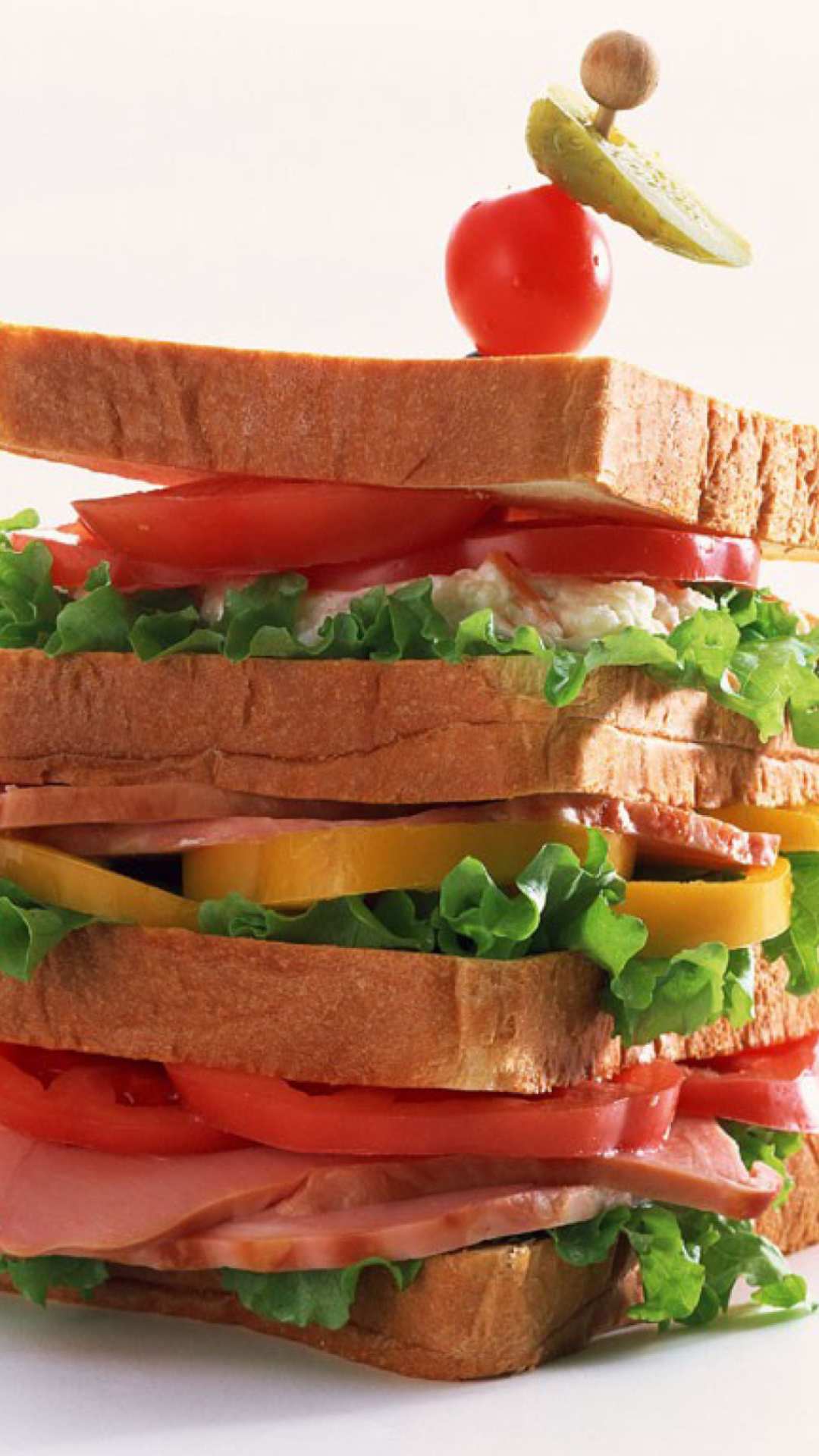 Das Breakfast Sandwich Wallpaper 1080x1920