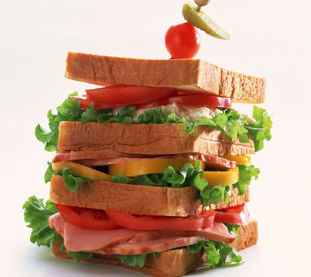 Breakfast Sandwich wallpaper 1080x960