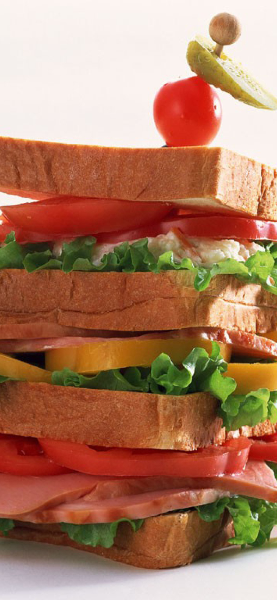 Breakfast Sandwich wallpaper 1170x2532