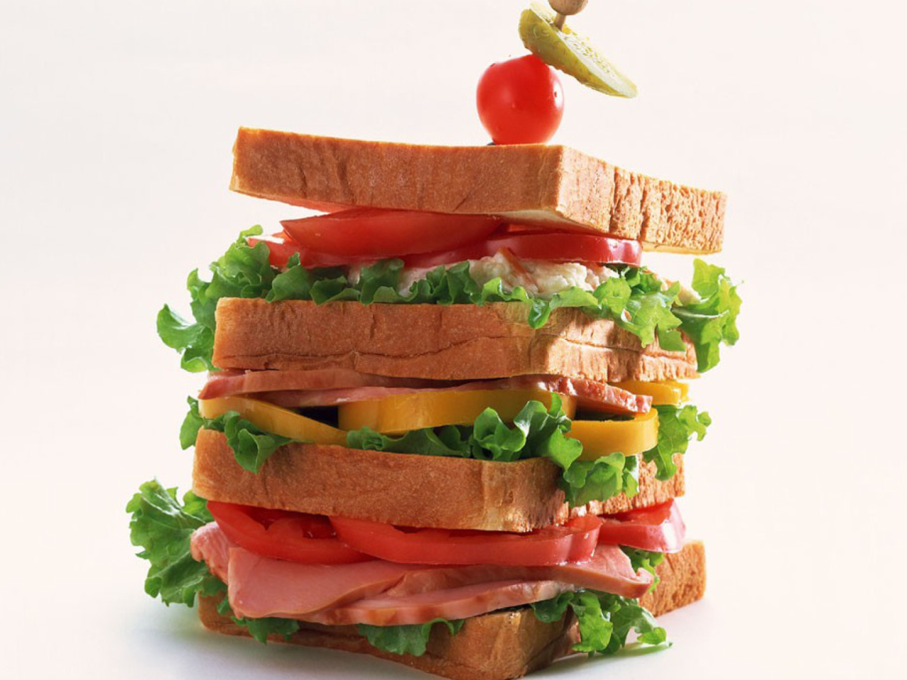 Breakfast Sandwich wallpaper 1280x960