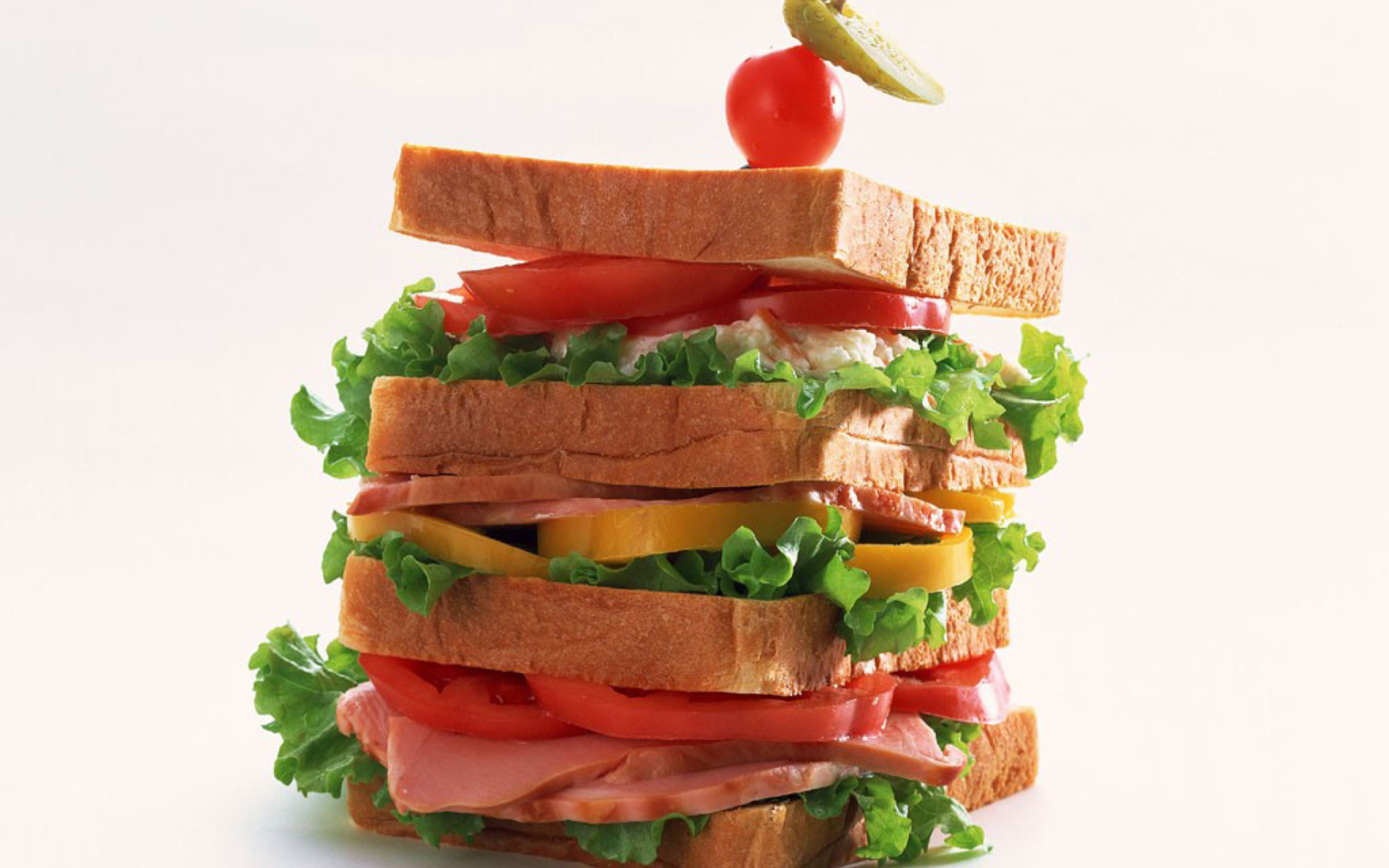 Das Breakfast Sandwich Wallpaper 2560x1600