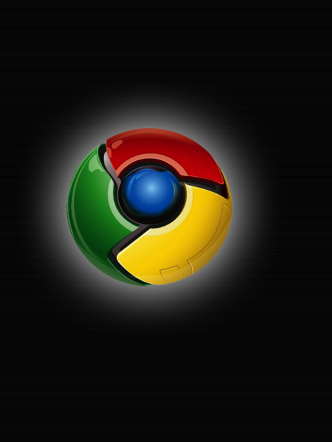 Fondo de pantalla Google Chrome 480x640