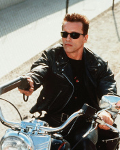 Arnold Schwarzenegger in Terminator 2 wallpaper 176x220