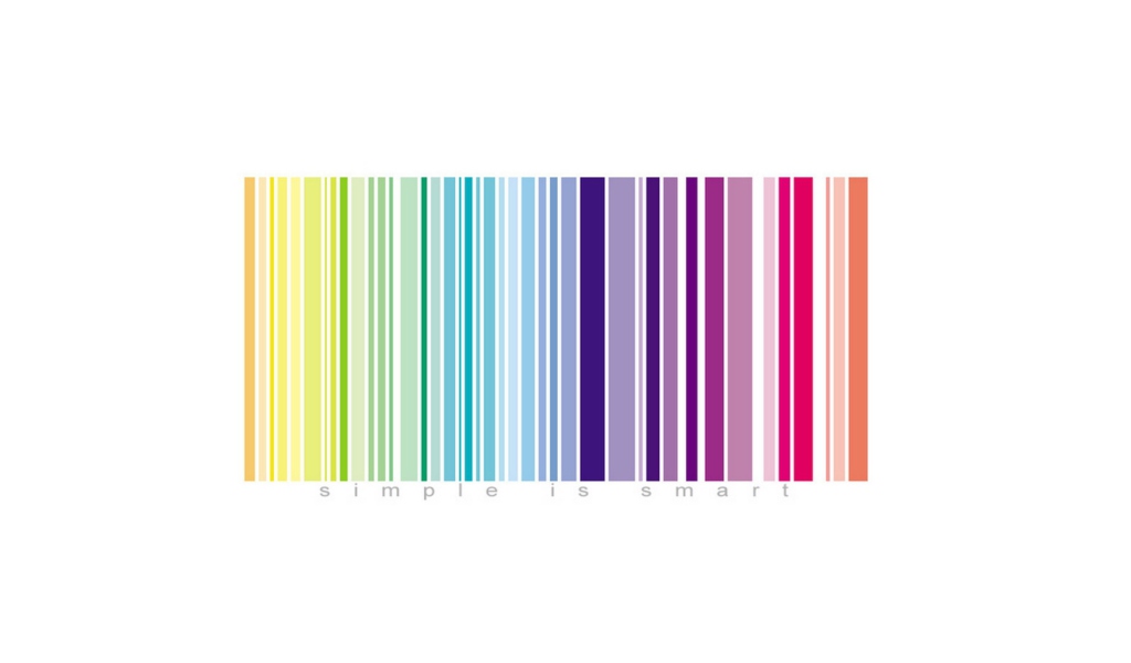 Sfondi Rainbow Bar Code 1024x600