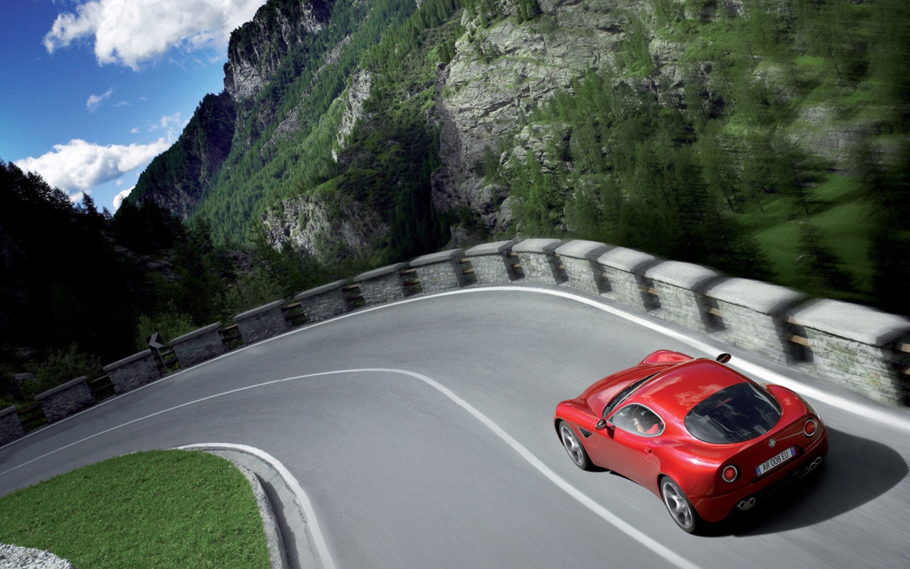 Das Alfa Romeo Mito Wallpaper 1280x800