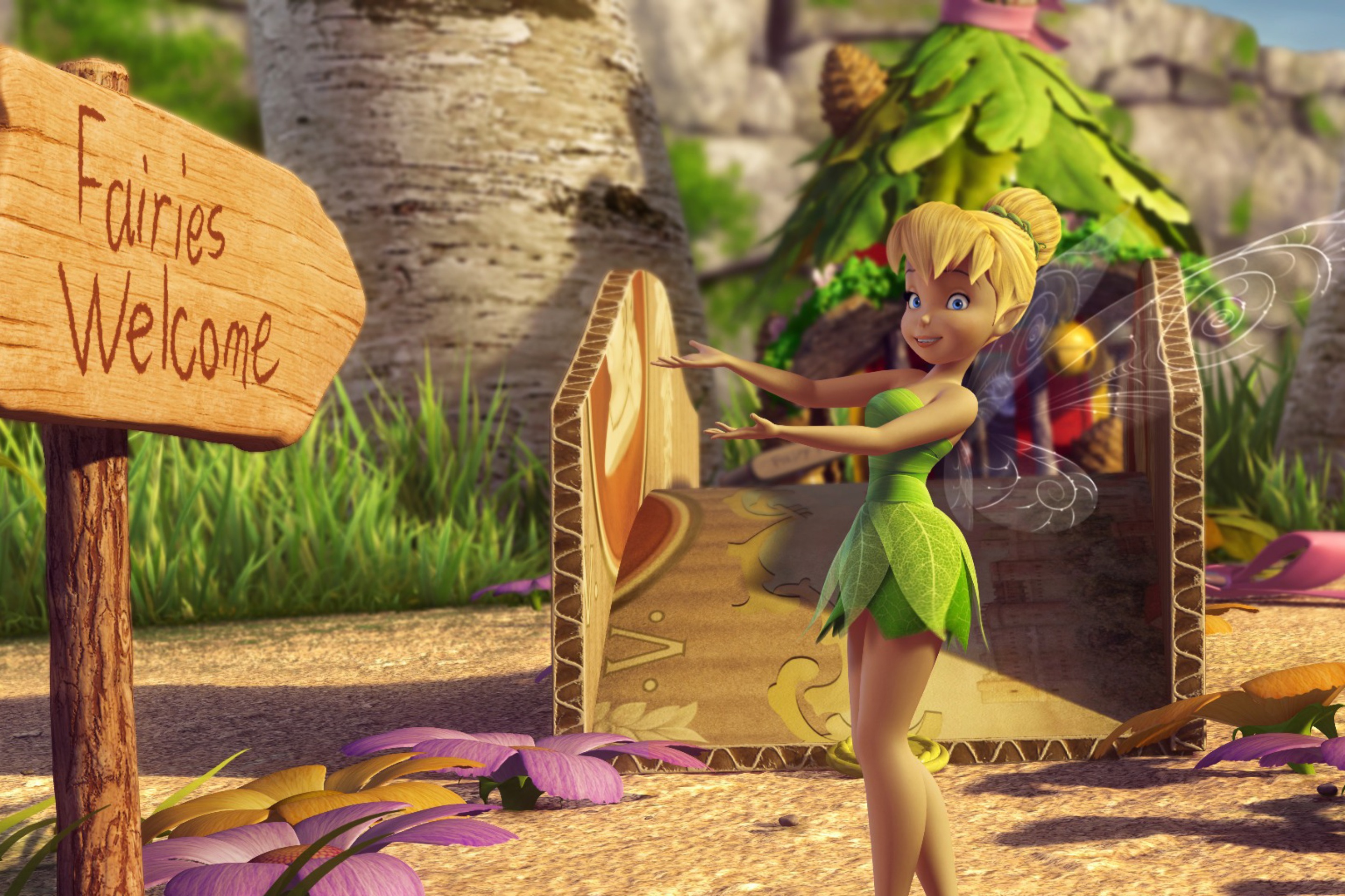 Screenshot №1 pro téma Tinker Bell And The Great Fairy Rescue 2 2880x1920