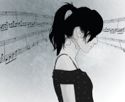 Das Music In My Head Wallpaper 176x144