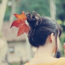 Autumn Hair Style wallpaper 128x128