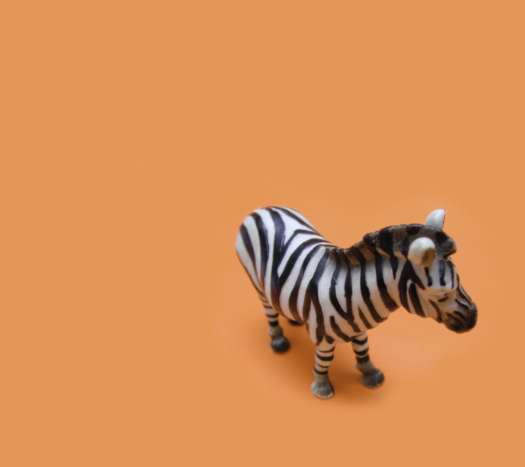 Das Zebra Toy Wallpaper 1080x960