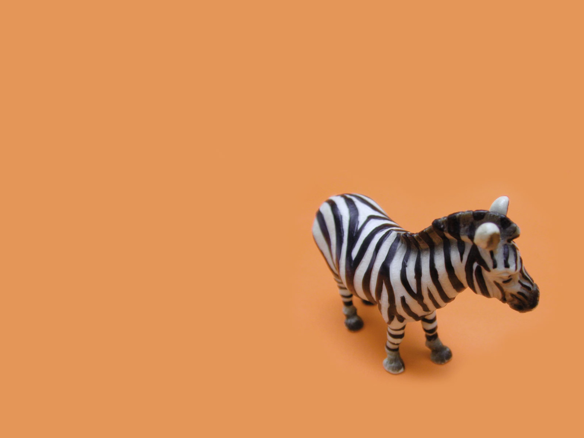 Das Zebra Toy Wallpaper 1152x864