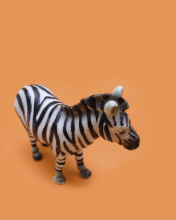 Das Zebra Toy Wallpaper 176x220