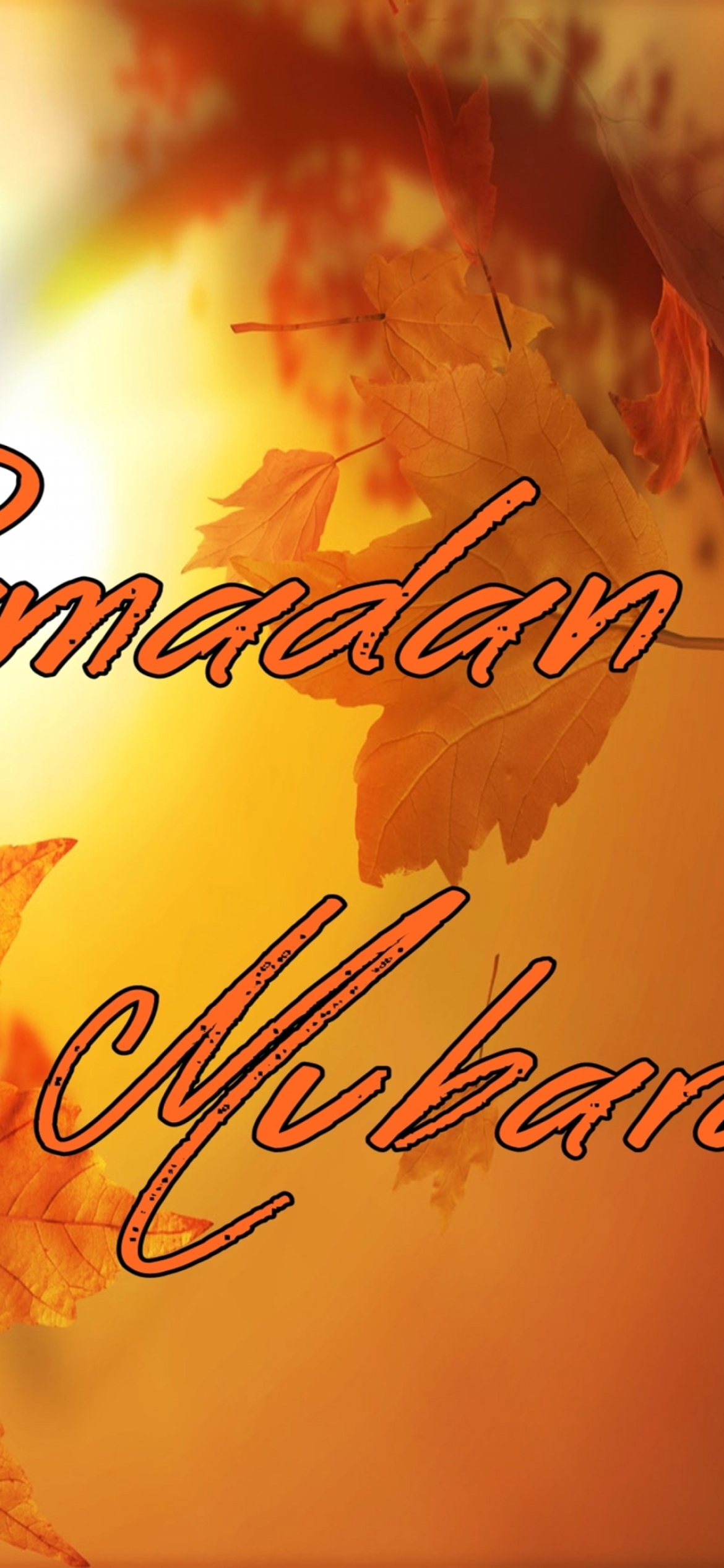 Ramadan Mubarak wallpaper 1170x2532