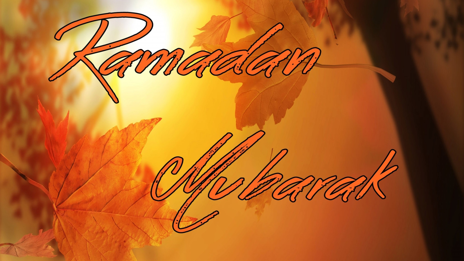 Ramadan Mubarak wallpaper 1920x1080