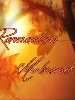 Ramadan Mubarak wallpaper 240x320