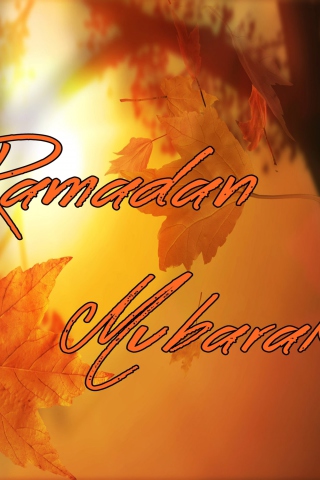 Ramadan Mubarak wallpaper 320x480