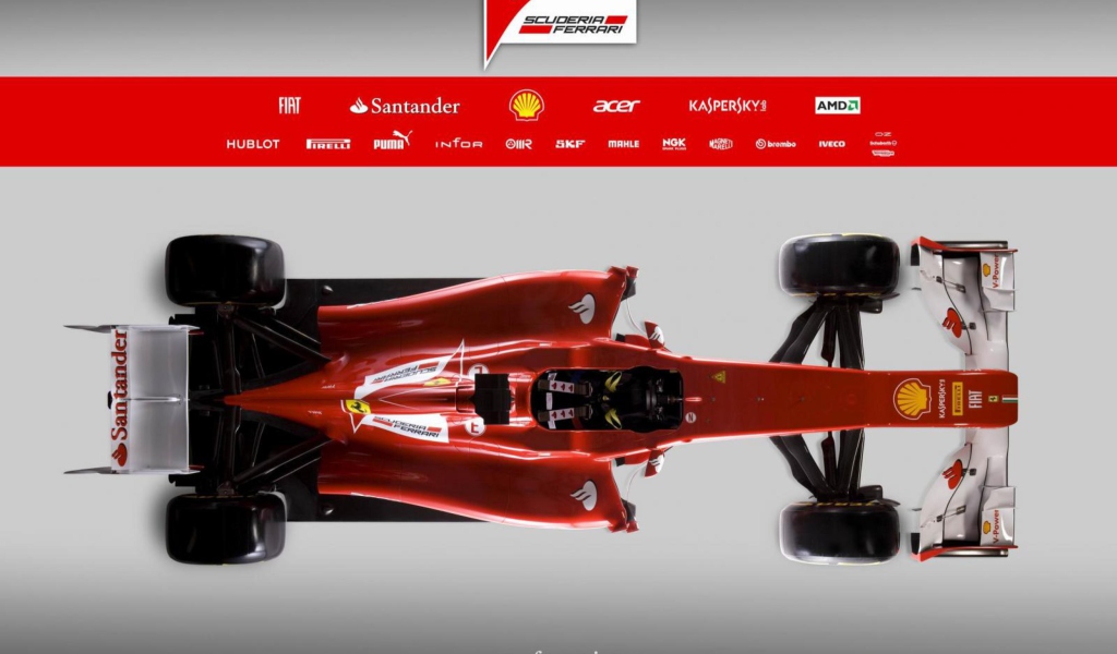 Screenshot №1 pro téma Ferrari F1 1024x600